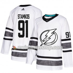 Tampa Bay Lightning Steven Stamkos 91 2019 All-Star Adidas Weiß Trikot Authentic - Herren